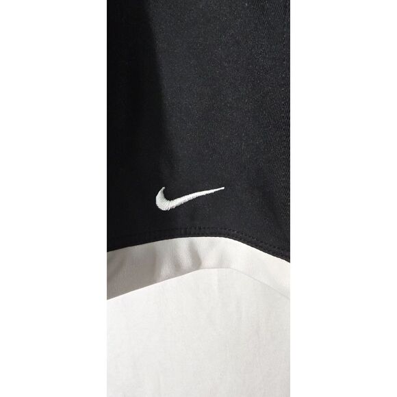 Womens‎ Skirt Shorts Skort Nike Dry Fit Size L Blk Wht Golf Tennis - Picture 2 of 9